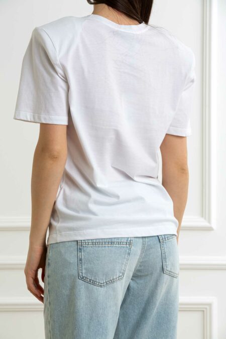 ELISABETTA FRANCHI-T-SHIRT-EFMA01651E2 GESSO 44