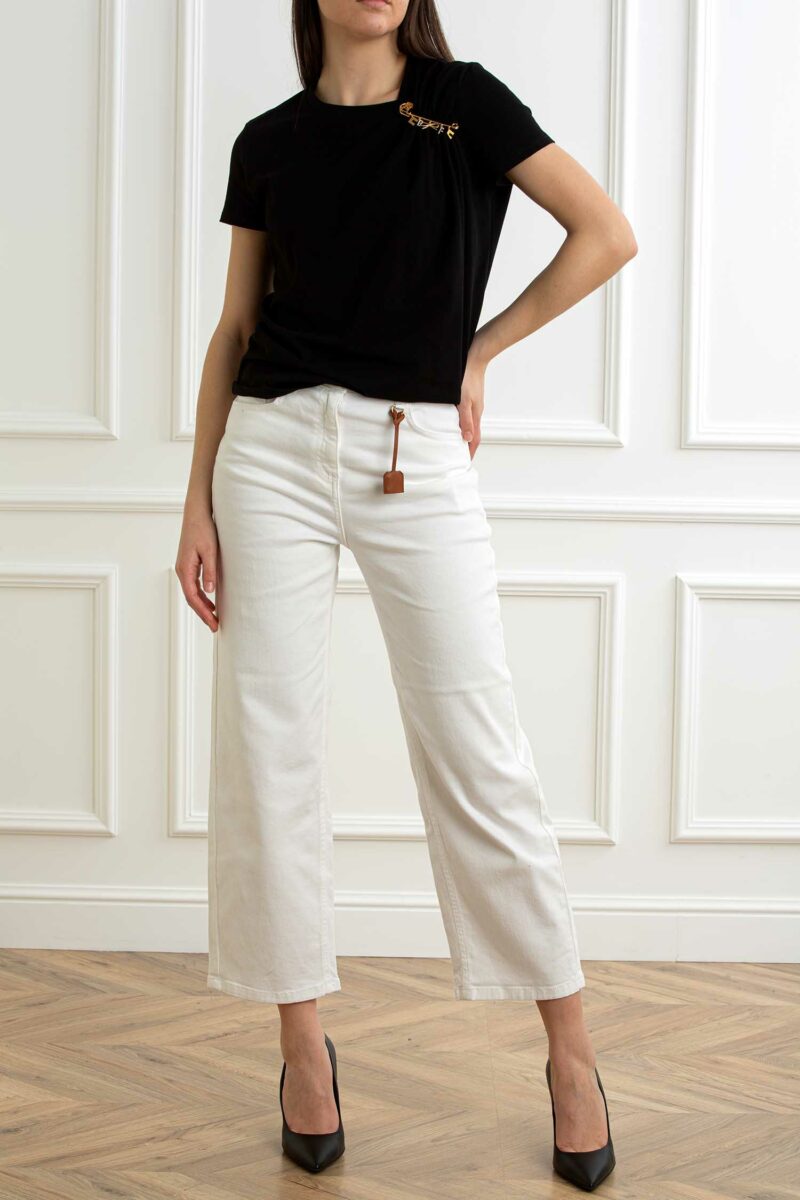 ELISABETTA FRANCHI-T-SHIRT-EFMA02851E2 NERO 44