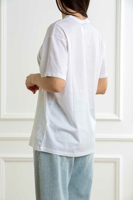 ELISABETTA FRANCHI-T-SHIRT-EFMA60N51E2 GESSO 42