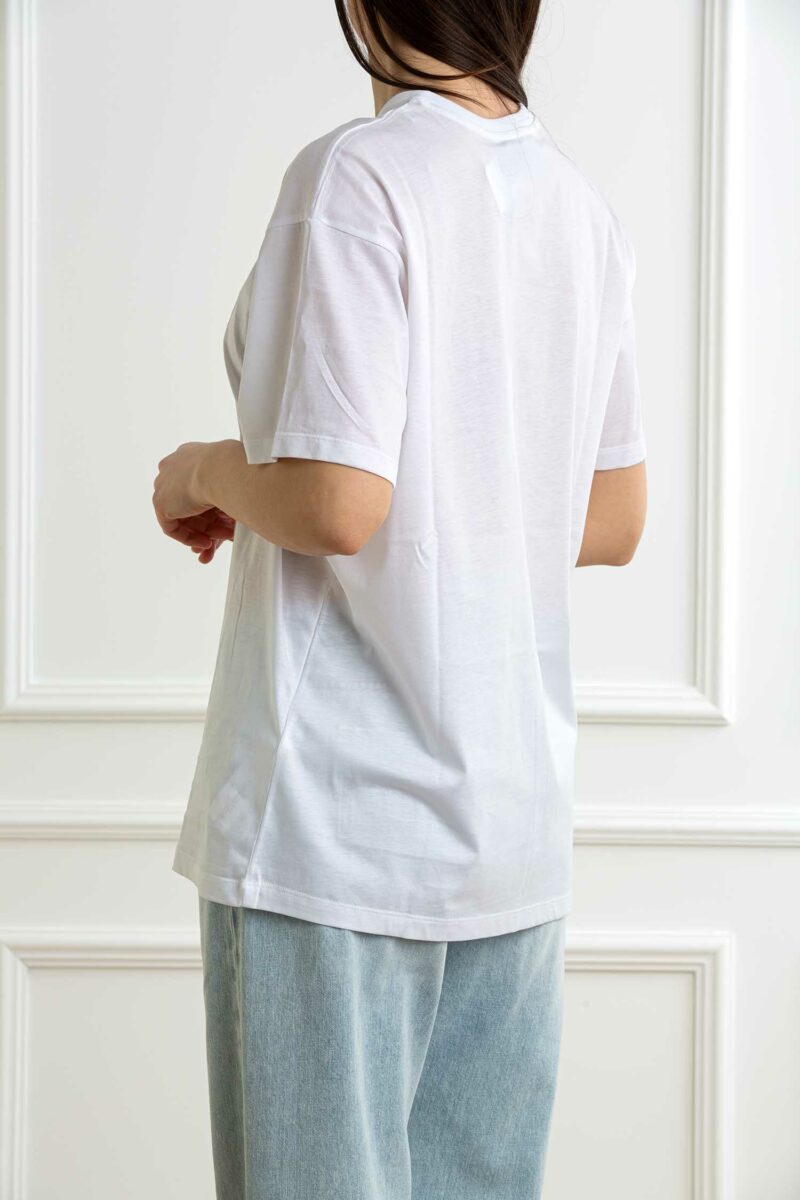 ELISABETTA FRANCHI-T-SHIRT-EFMA60N51E2 GESSO 42