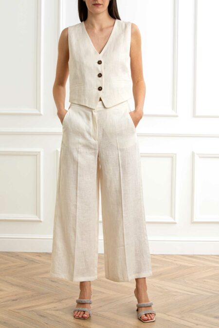 EMME MARELLA-GILET-EMANEMONE BURRO 46