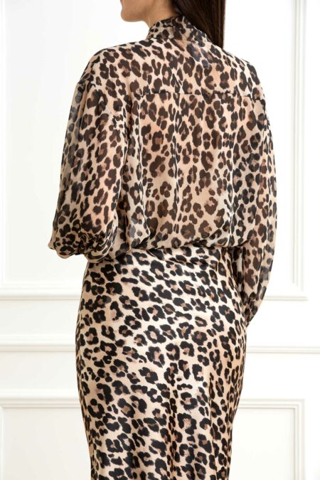EMME MARELLA-CAMICIA MACULATA-EMBALANCE BEIGE 42