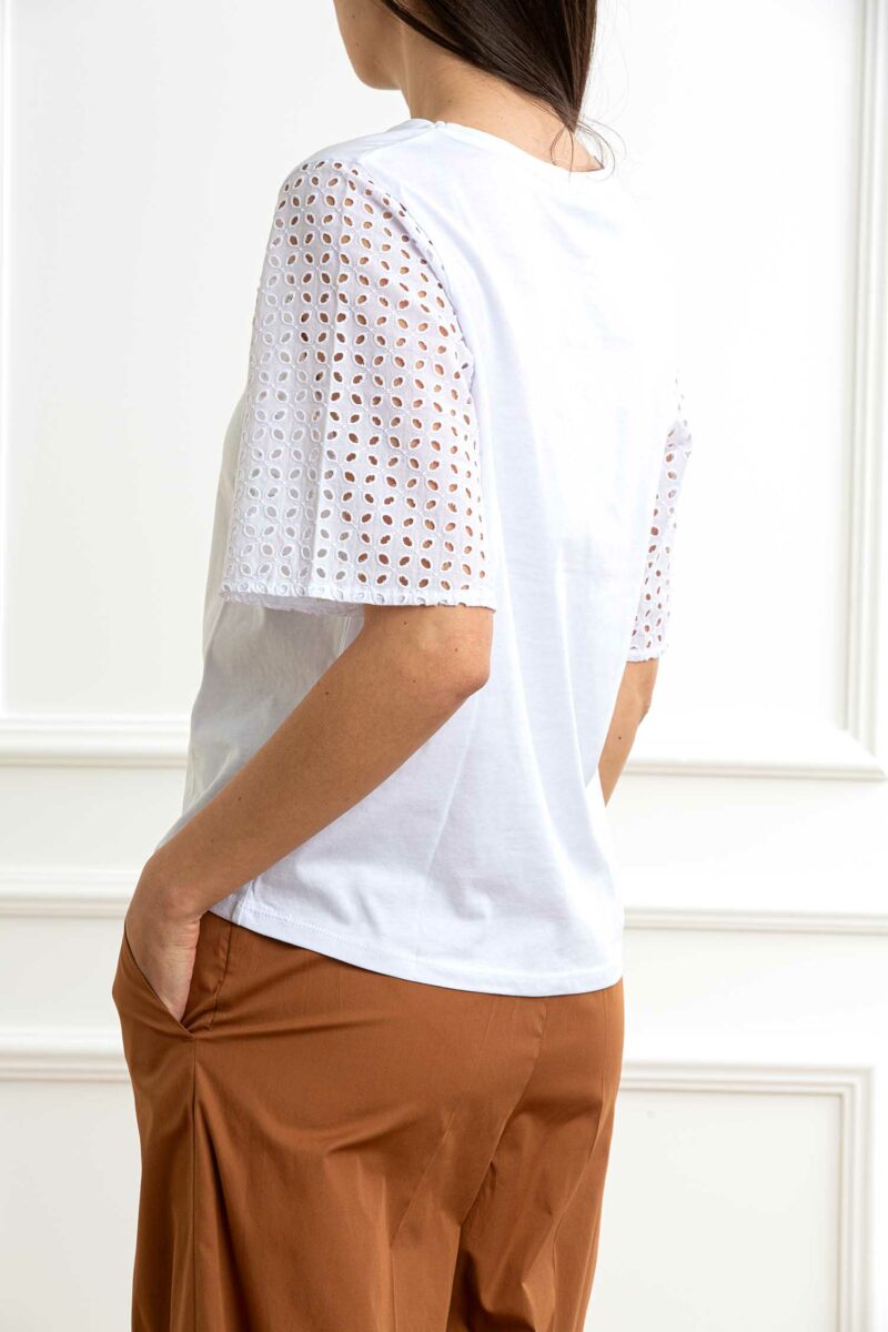 EMME MARELLA-T-SHIRT IN JERSEY-EMEGER BURRO XL