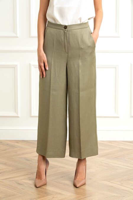 EMME MARELLA-PANTALONE TWILL-EMELETTRA2 KHAKI 46