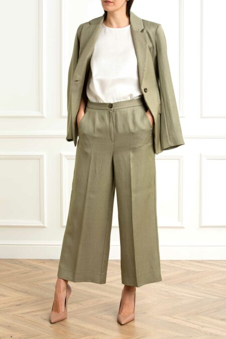 EMME MARELLA-PANTALONE TWILL-EMELETTRA2 KHAKI 46