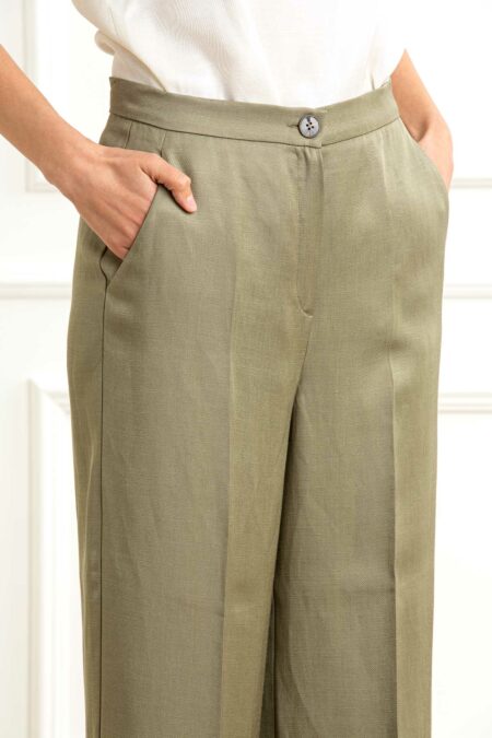 EMME MARELLA-PANTALONE TWILL-EMELETTRA2 KHAKI 46