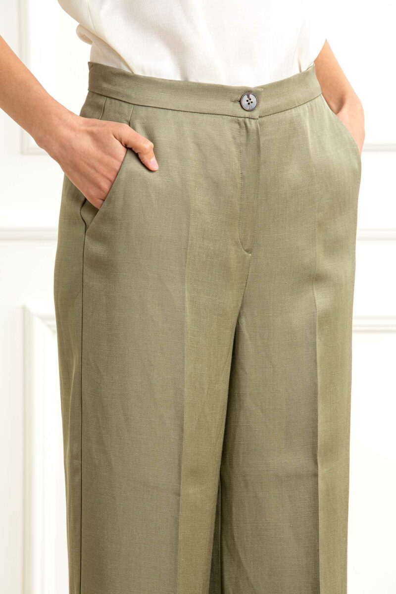 EMME MARELLA-PANTALONE TWILL-EMELETTRA2 KHAKI 46