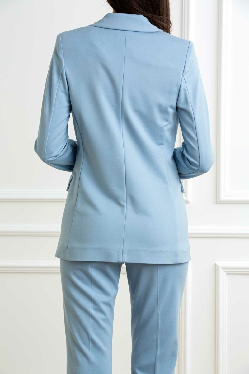 EMME MARELLA-GIACCA DOPPIOPETTO JERSEY-EMGEMMA AZZURRO XL