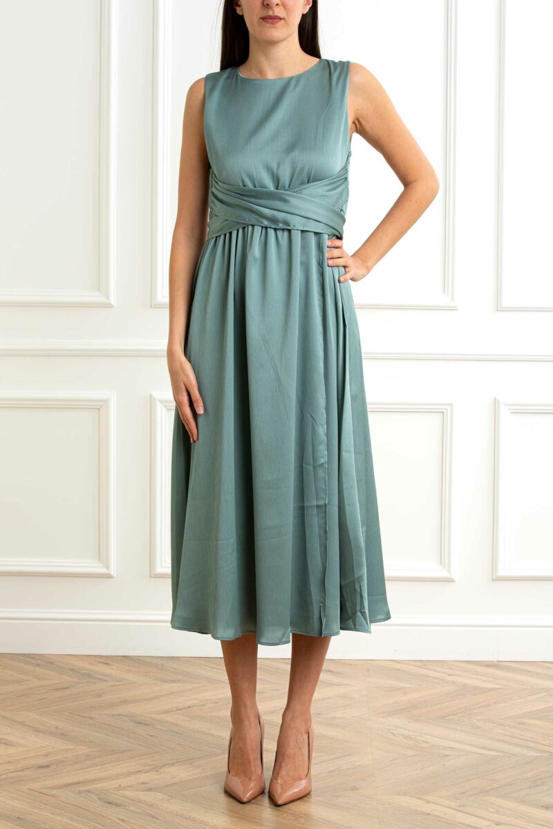 EMME MARELLA-ABITO FLUIDO-EMNAPPE GIADA 46