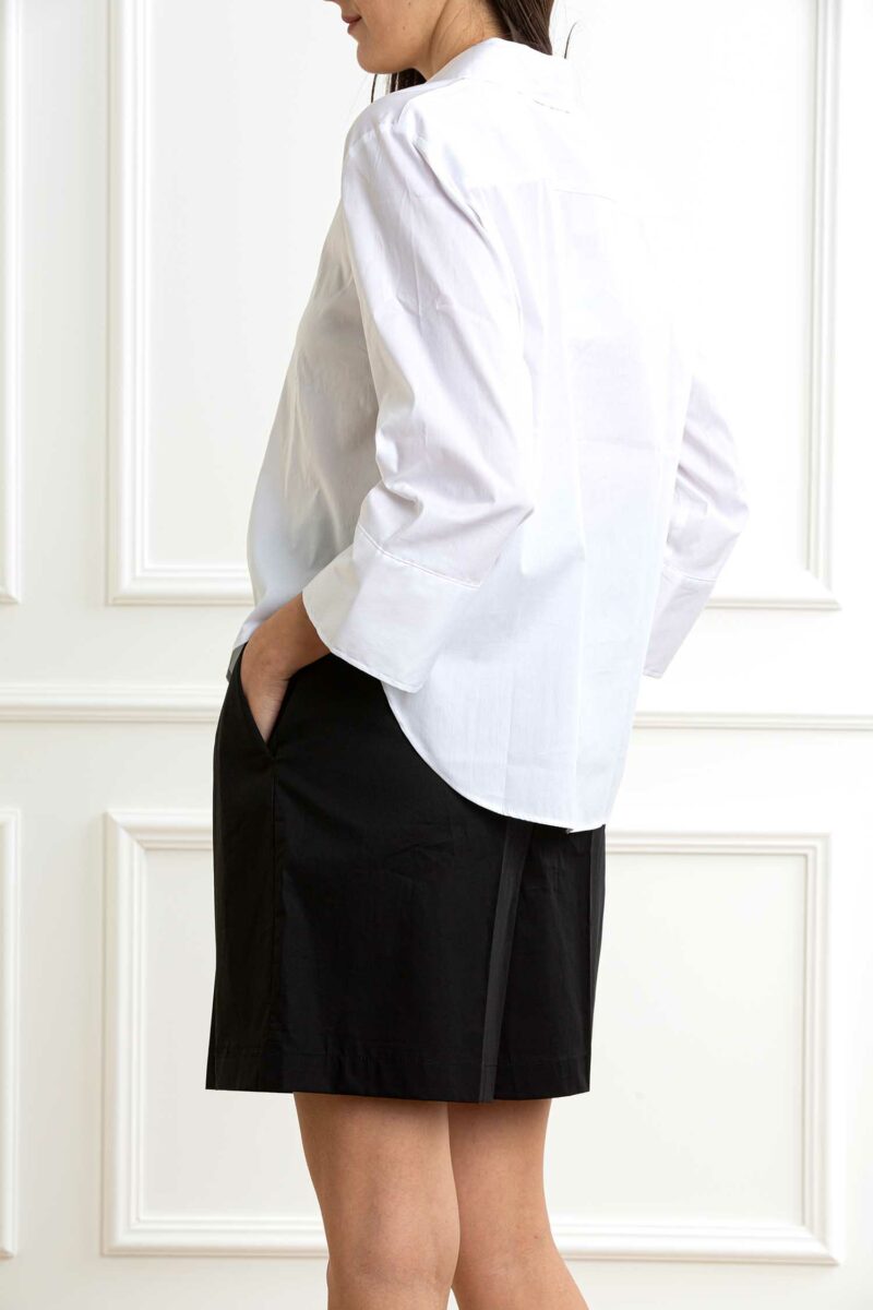 EMME MARELLA-CAMICIA STRETCH UNITO-EMSPEME BIANCO 42