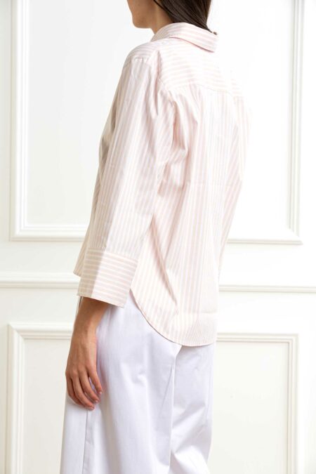EMME MARELLA-CAMICIA STRETCH UNITO-EMSPEME ROSA 44