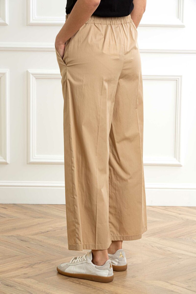 EMME MARELLA-PANTALONE PALAZZO-EMVALETTE SABBIA 46
