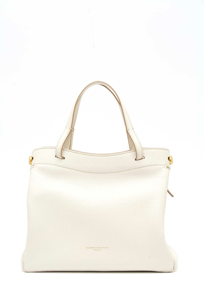 GIANNI CHIARINI FIRENZE-BORSA OTTAVIA IN PELLE-GCBS11290GRN MARBLE TU