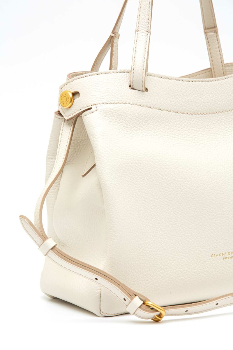 GIANNI CHIARINI FIRENZE-BORSA OTTAVIA IN PELLE-GCBS11290GRN MARBLE TU