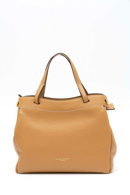 GIANNI CHIARINI FIRENZE-BORSA OTTAVIA IN PELLE-GCBS11290GRN NATURE TU