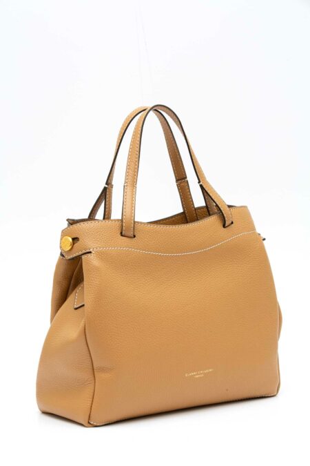 GIANNI CHIARINI FIRENZE-BORSA OTTAVIA IN PELLE-GCBS11290GRN NATURE TU