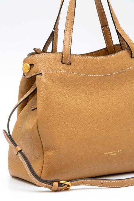 GIANNI CHIARINI FIRENZE-BORSA OTTAVIA IN PELLE-GCBS11290GRN NATURE TU