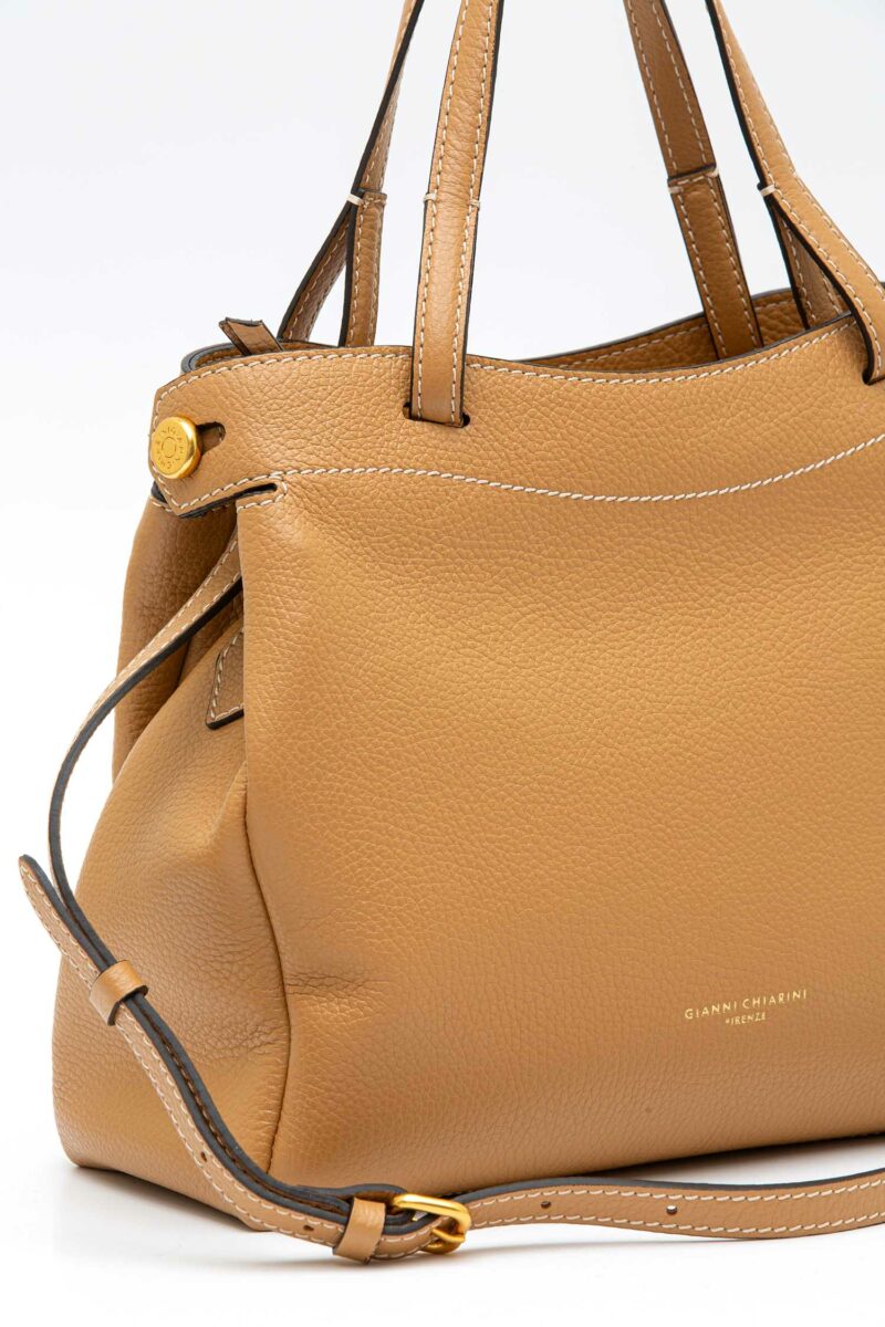 GIANNI CHIARINI FIRENZE-BORSA OTTAVIA IN PELLE-GCBS11290GRN NATURE TU
