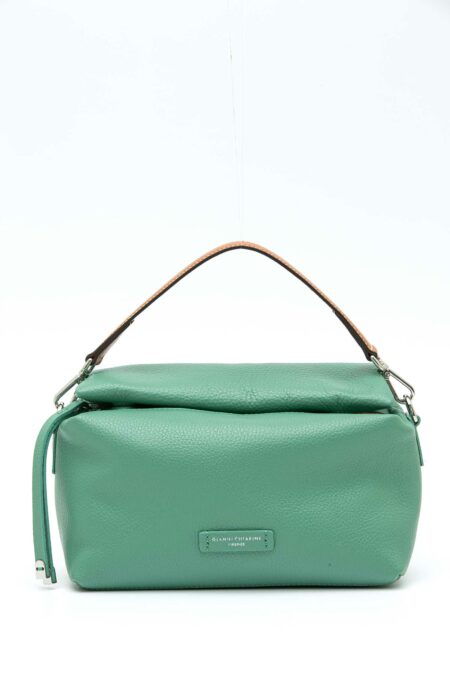 GIANNI CHIARINI FIRENZE-BORSA AMINA PELLE-GCBS11390GRNPL MENTA TU