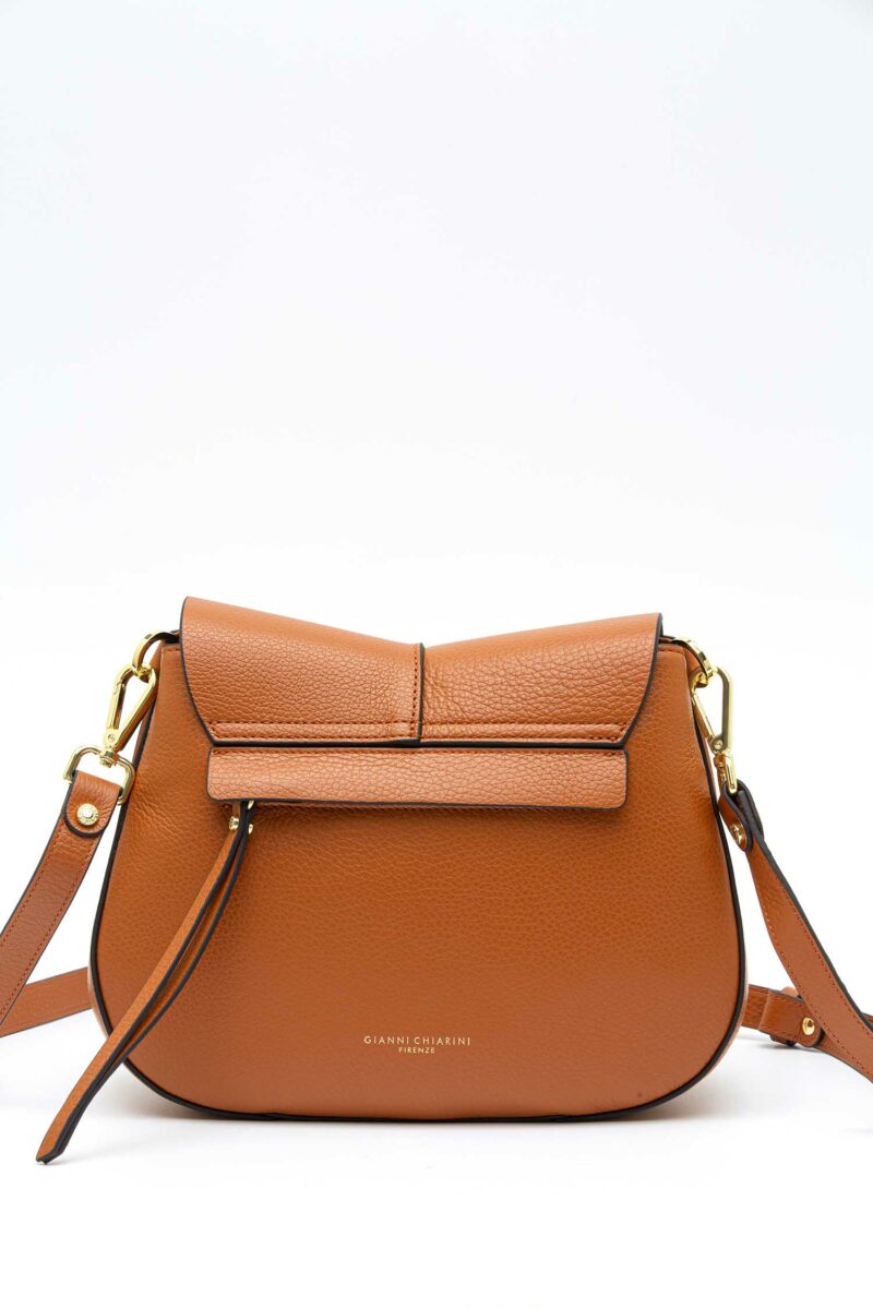 GIANNI CHIARINI FIRENZE-BORSA HELENA ROUND IN PELLE-GCBS6036COMMGRNNA CARAMELLO TU