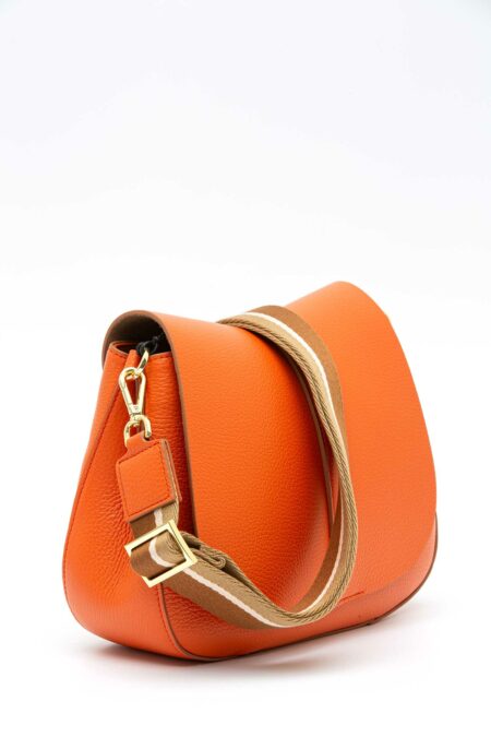 GIANNI CHIARINI FIRENZE-BORSA HELENA ROUND IN PELLE-GCBS6036COMMGRNNA CORALLO TU