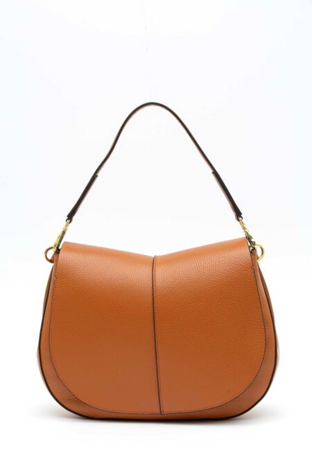 GIANNI CHIARINI FIRENZE-BORSA HELENA ROUND IN PELLE-GCBS6037COMMGRNNA CARAMELLO TU