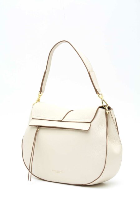GIANNI CHIARINI FIRENZE-BORSA HELENA ROUND IN PELLE-GCBS6037COMMGRNNA MARBLE TU
