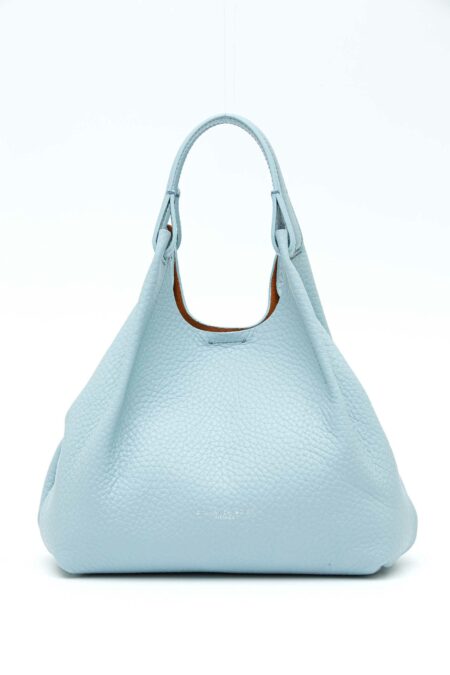 GIANNI CHIARINI FIRENZE-BORSA DUA IN PELLE-GCBS9719RNGDBL SKY TU