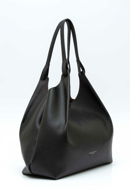 GIANNI CHIARINI FIRENZE-BORSA DUA IN PELLE-GCBS9720RNGDBL NERO TU