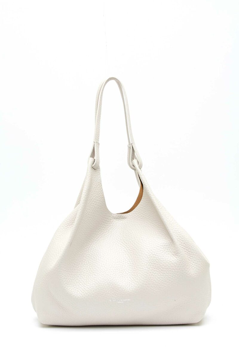 GIANNI CHIARINI FIRENZE-BORSA DUA IN PELLE-GCBS9720RNGDBL SABBIA TU