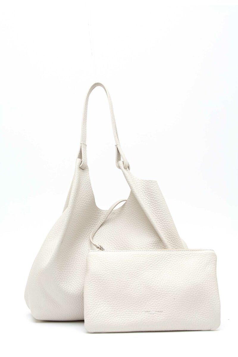GIANNI CHIARINI FIRENZE-BORSA DUA IN PELLE-GCBS9720RNGDBL SABBIA TU
