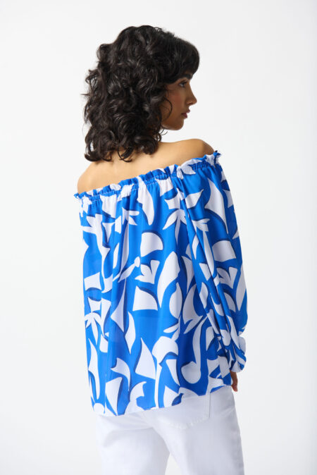 JOSEPH RIBKOFF-BLUSA-JOS242028 BLUE 44