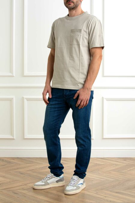 K-WAY-T-SHIRT FANTOME POCKET-KWK2135HW BEIGE S