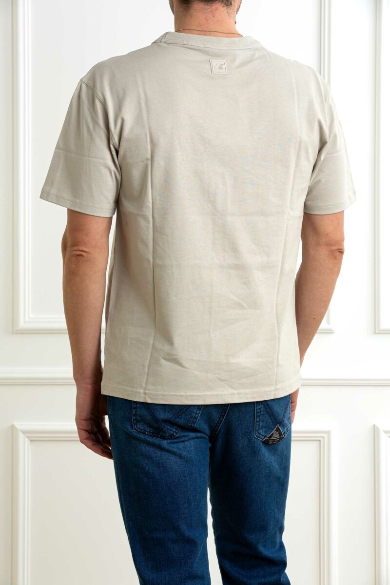K-WAY-T-SHIRT FANTOME POCKET-KWK2135HW BEIGE S
