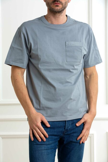 K-WAY-T-SHIRT FANTOME POCKET-KWK2135HW GREYMD S