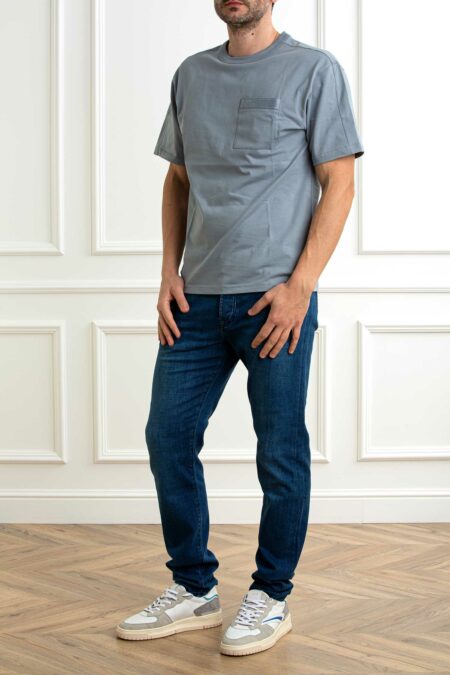 K-WAY-T-SHIRT FANTOME POCKET-KWK2135HW GREYMD S