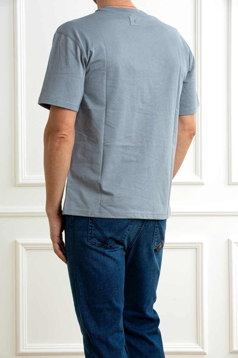 K-WAY-T-SHIRT FANTOME POCKET-KWK2135HW GREYMD S