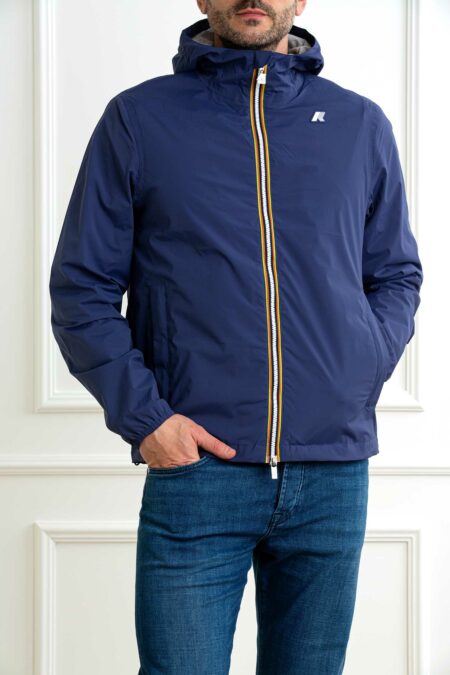 K-WAY-GIUBBOTTO JACK STRETCH NYLON JERSEY-KWK3123UW COBALT XL