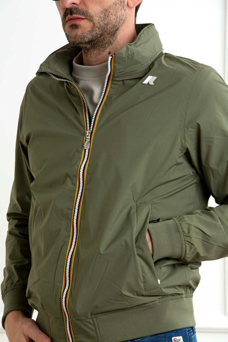 K-WAY-GIUBBOTTO AMAURY STRETCH NYLON-KWK3123VW52P GREEN XL
