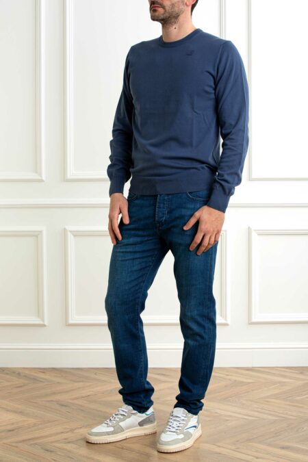 K-WAY-MAGLIA SEBASTIEN COTTON PS-KWK4122YW AVIO XXL