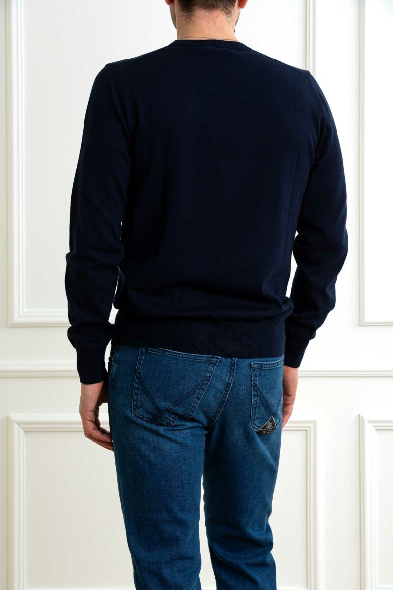 K-WAY-MAGLIA SEBASTIEN COTTON PS-KWK4122YW BLUEDEPHT XXL