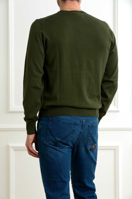 K-WAY-MAGLIA SEBASTIEN COTTON PS-KWK4122YW GREEN XL