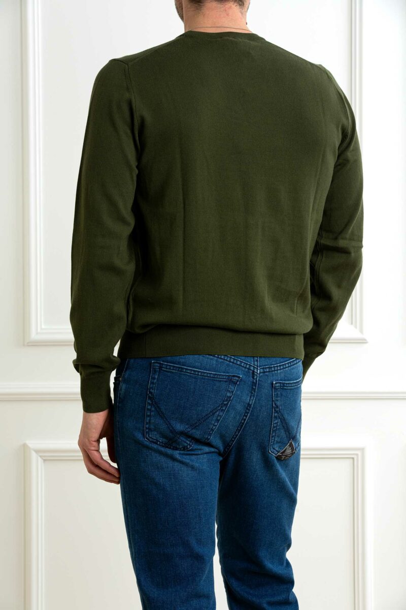 K-WAY-MAGLIA SEBASTIEN COTTON PS-KWK4122YW GREEN XL