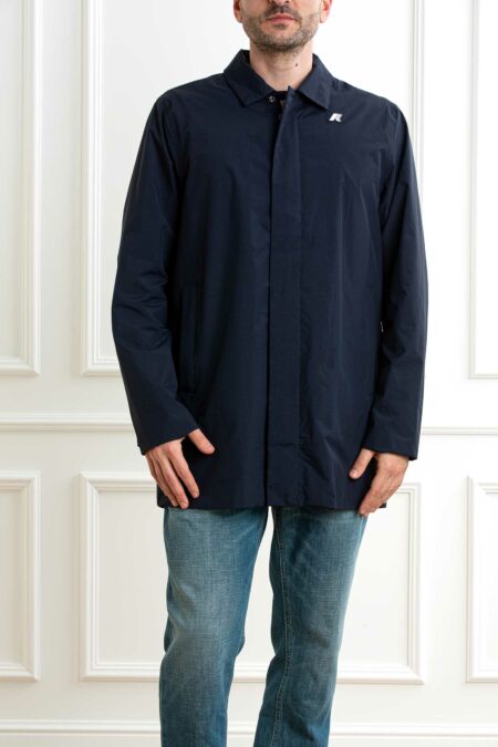 K-WAY-GIUBBOTTO BENNY OTTOMAN-KWK41322W BLUEDEPHT XL