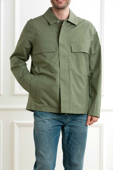 K-WAY-GIUBBOTTO ORION 3L POPLIN-KWK7127UW GREEN M