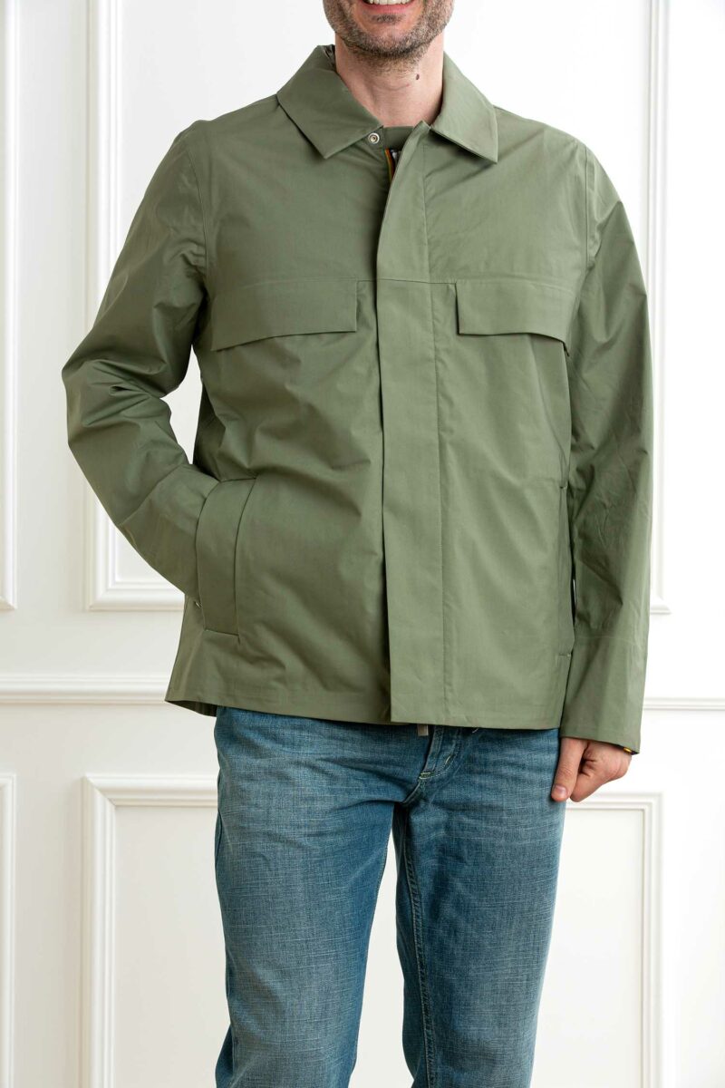 K-WAY-GIUBBOTTO ORION 3L POPLIN-KWK7127UW GREEN M