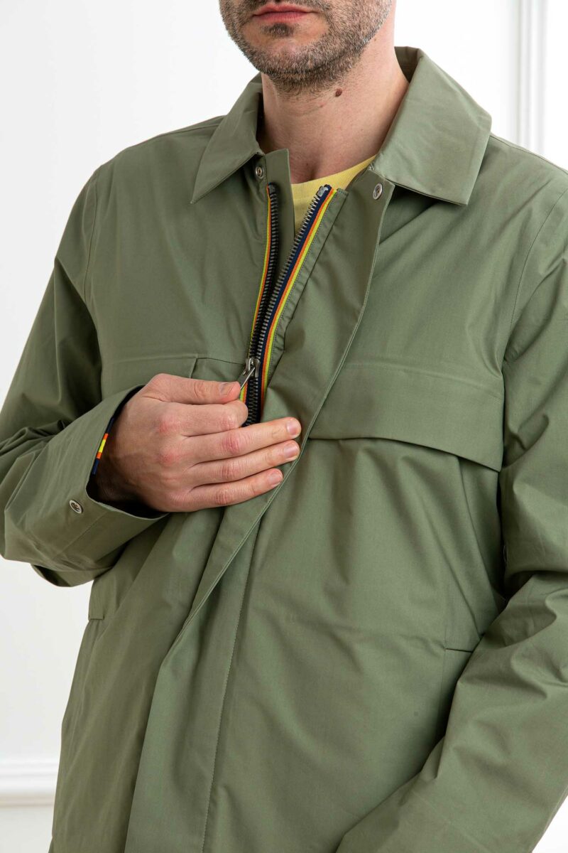 K-WAY-GIUBBOTTO ORION 3L POPLIN-KWK7127UW GREEN M
