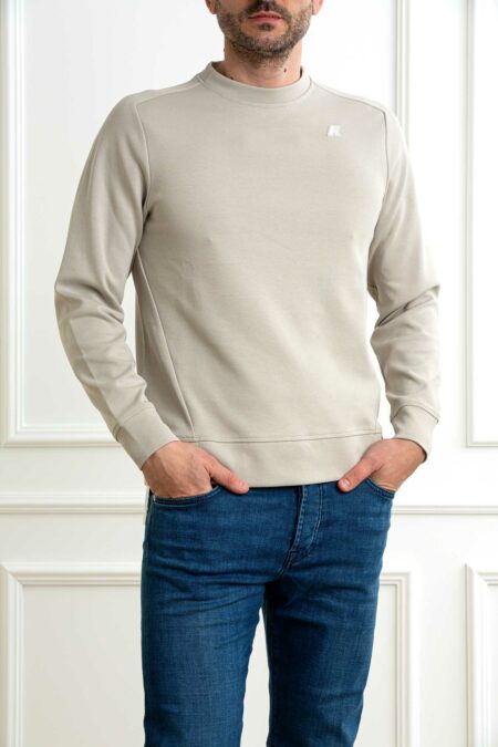 K-WAY-FELPA MEDINE INTERLOCK-KWK81368W52P BEIGE L