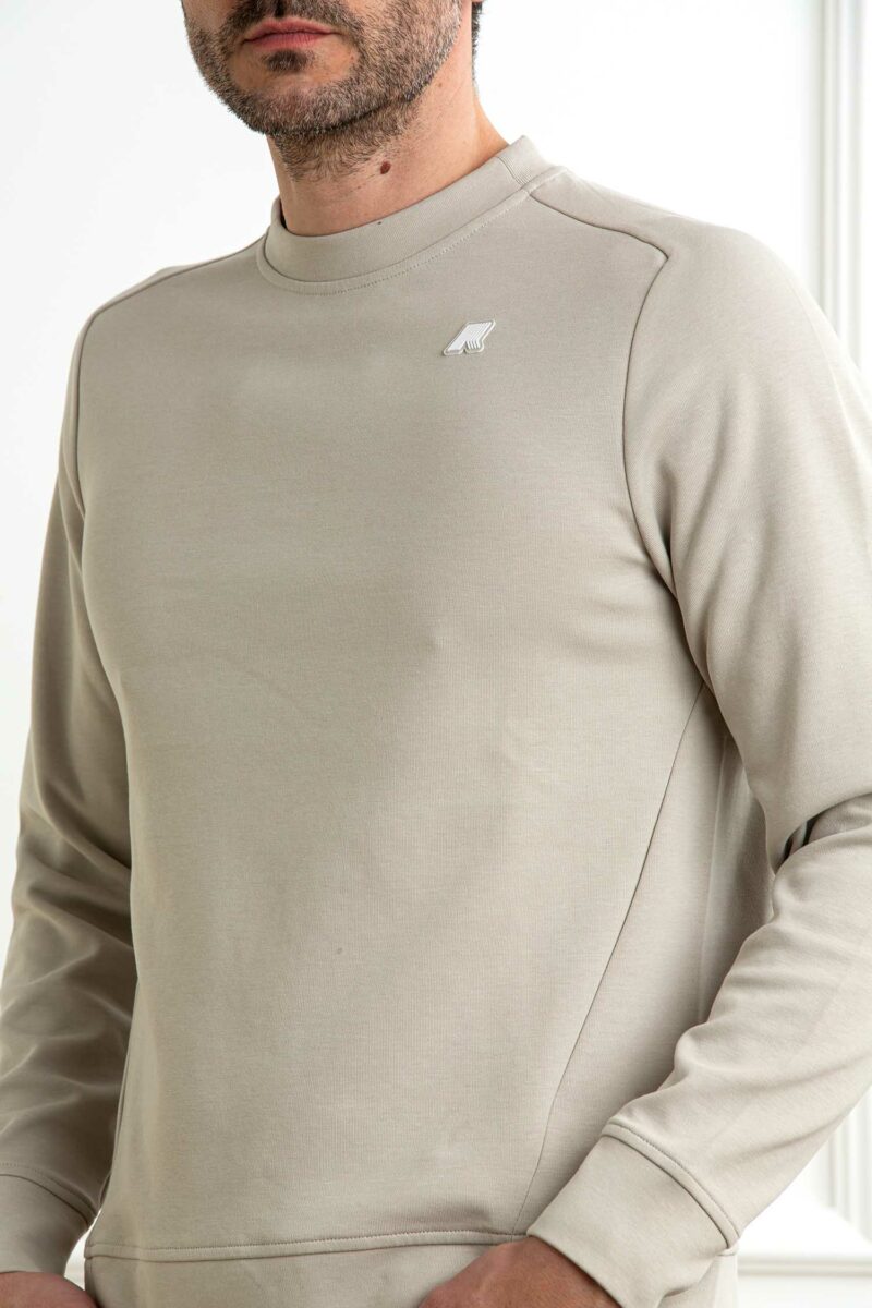K-WAY-FELPA MEDINE INTERLOCK-KWK81368W52P BEIGE L