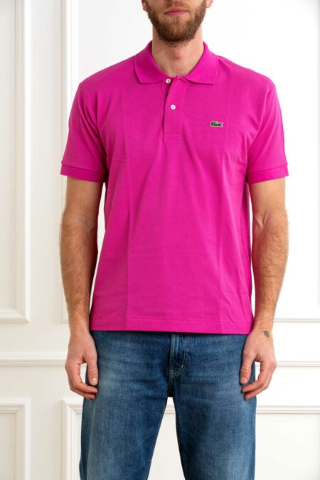 LACOSTE-BEST POLO MANICA CORTA-LC1212P5 FUXIA 6